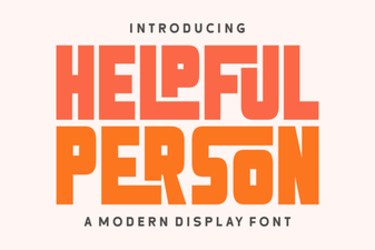 Creative & Helpful Fonts for Your Design Projects