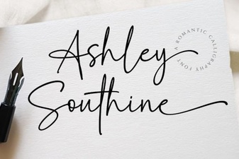Ashley Southine Font for Modern Design Projects