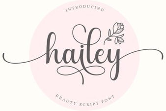 Hailey Font for Modern Designs and Creative Projects