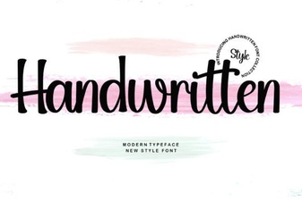 Craft Projects with Authentic Handwritten Fonts