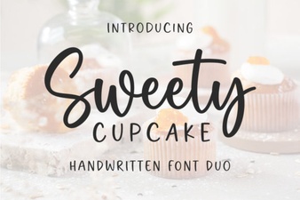 Sweet Cupcake Font for Fun Baking Projects